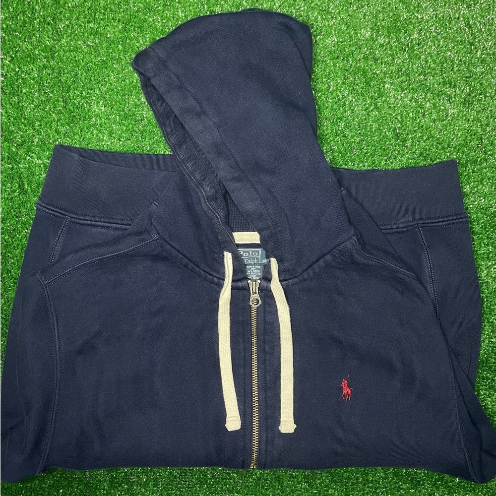 Polo Ralph Lauren Navy Blue Hoodie